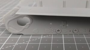 Druga strona wanny modelu czołgu - flakpanther