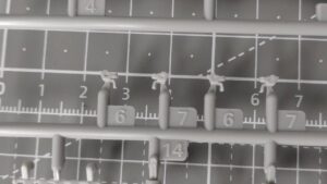 Detale wyprasek do modelu - flakpanther