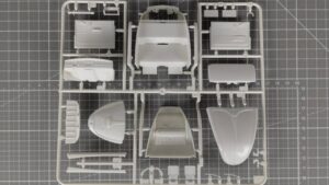 Volkswagen 1300 Beetle Tamiya - maska i wnętrze