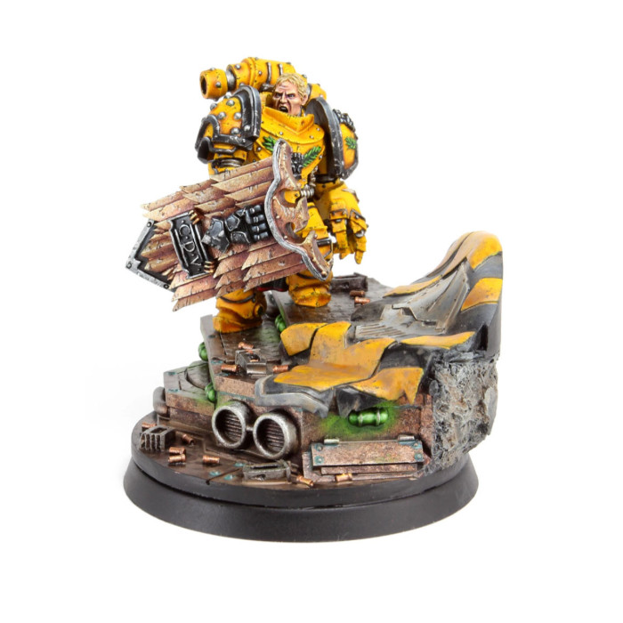 Alexis Polux - 405th Captain of the Imperial Fists