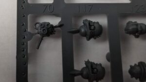 Głowa w wyprasce - Adeptus Mechanicus Skitarii