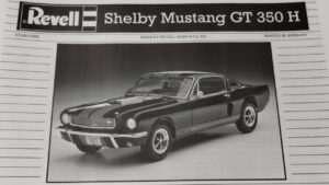 Intrukcja Shelby Revell - Mustang Shelby GT350 H