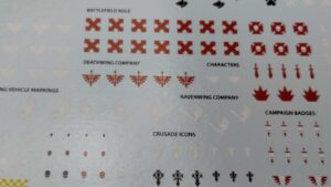 Kalkomania Ravenwing Elite Edition 9 edycja