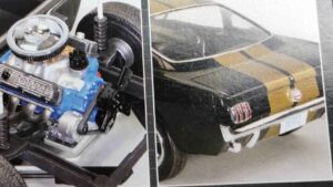 Pudełko Shelby Revell bok - Mustang Shelby GT350 H