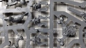 Hełmy wojowników Khorne Berzerkers