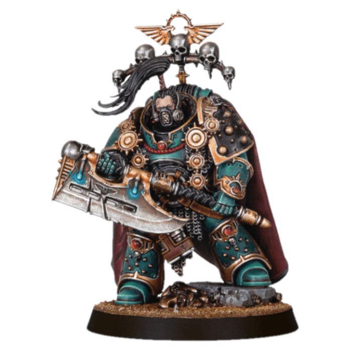 Sons of Horus Legion Praetor with Power Axe