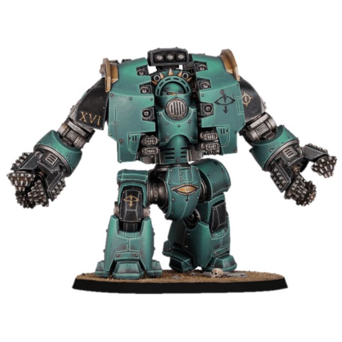 Sons of Horus Leviathan Siege Dreadnought with Drill Weapons