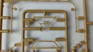 Detal plastikowej linki - Leopard 2A7 RFM