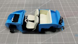 Karoseria od boku VW Beetle 1300 od Tamiya
