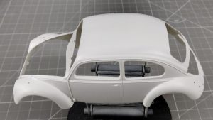 Karoseria gotowa do malowania VW Beetle 1300 od Tamiya