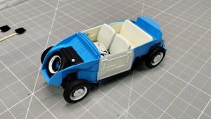 Karoseria na kołach VW Beetle 1300 od Tamiya
