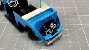 Silnik bez detali VW Beetle 1300 od Tamiya