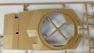 Spód wieży - Leopard 2A7 RFM