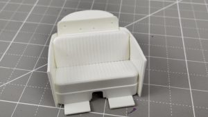 Tylna kanapa VW Beetle 1300 od Tamiya