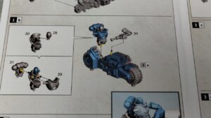Instrukcja 1b Space Marines Outriders wh40k