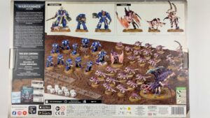 Tył pudełka - Warhammer 40k Starter Set 10 edycja