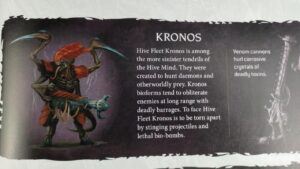 Tyranid Kronos - Warhammer 40k Starter Set 10 edycja