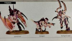 Tyranidzi w zestawie - Warhammer 40k Starter Set 10 edycja
