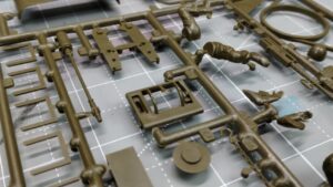 Detale układu napędowego GMC 6x6 Italeri