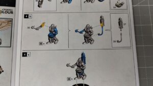 Krok 4b instrukcji Chaplain Grimaldus & Retinue
