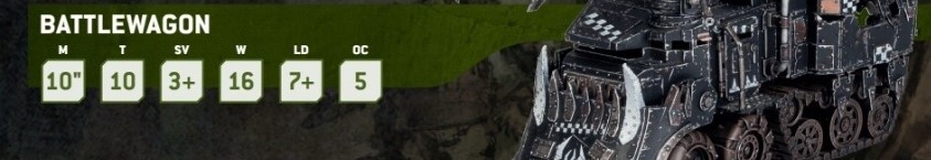 Ogólne statystyki Battlewagon